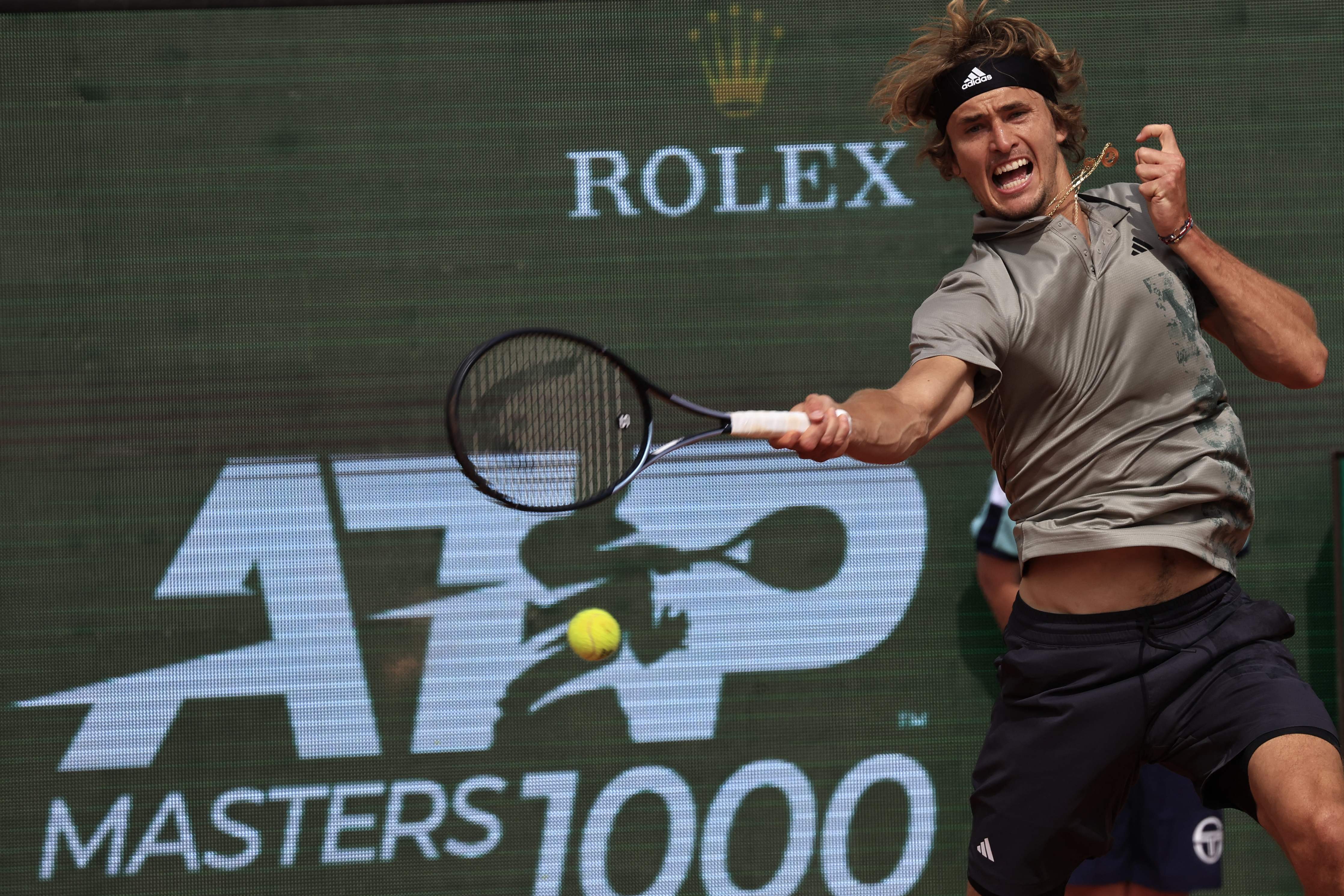 包含ATP总决赛险胜蒙特卡洛大师赛，兹维列夫点燃赛场的词条